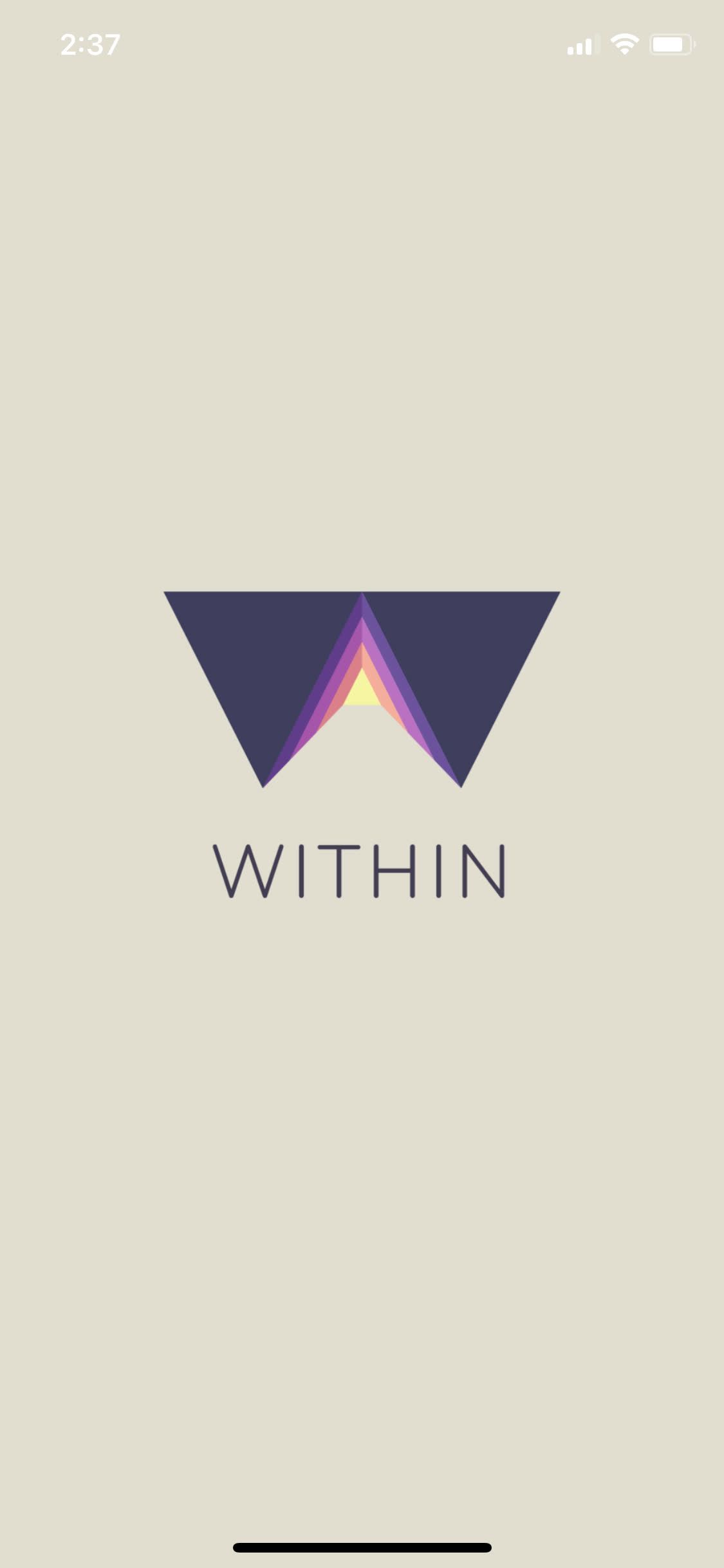 within vr logo