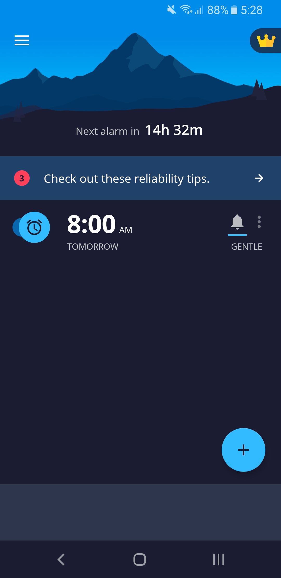android alarm clock apps set own song