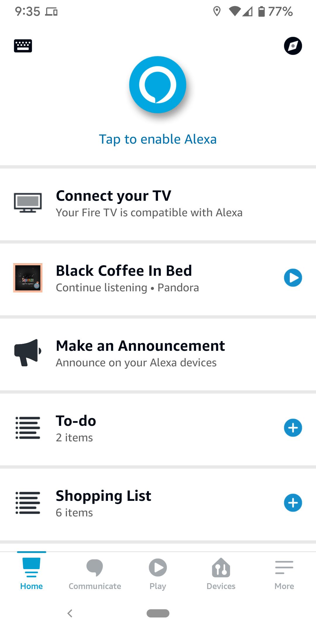 How to use the Alexa App