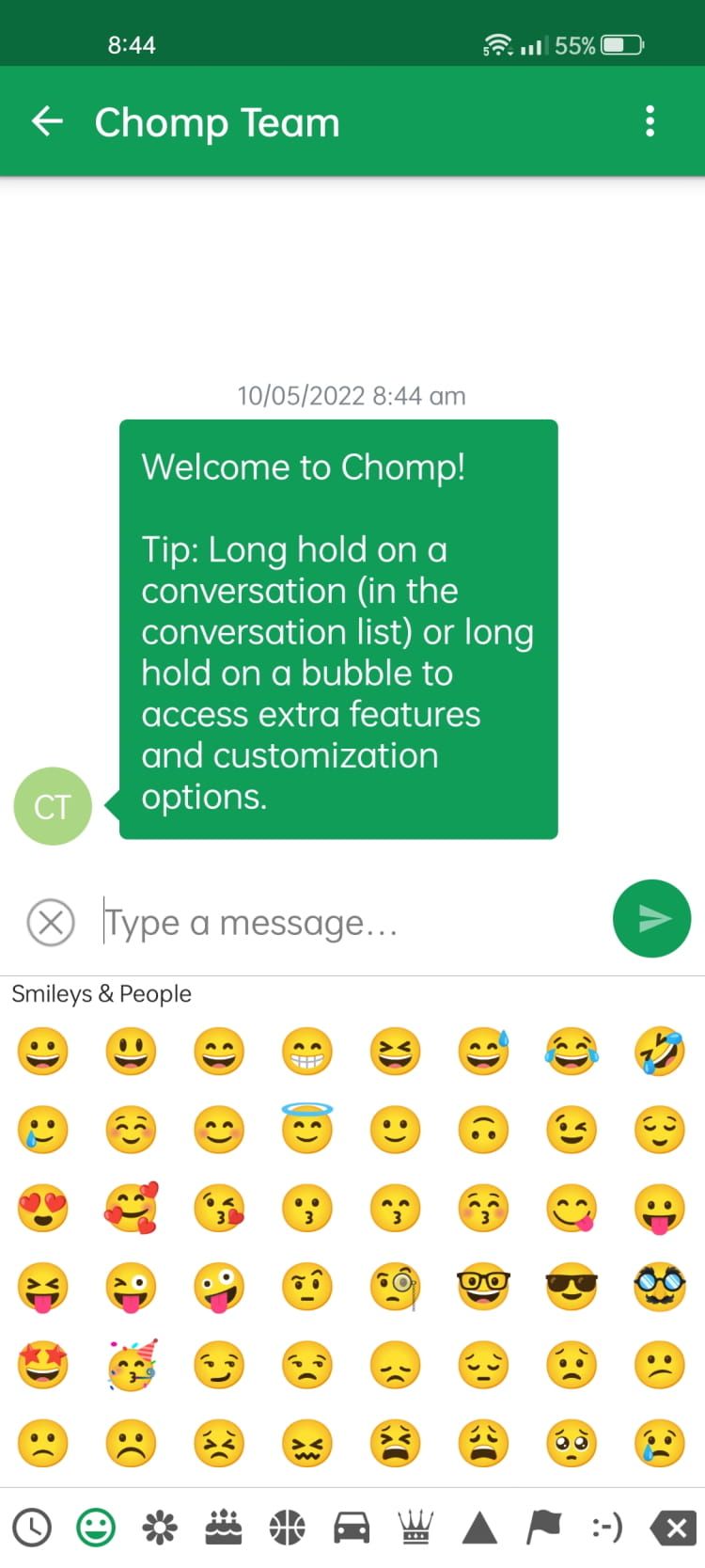 Chomp SMS App Messaging