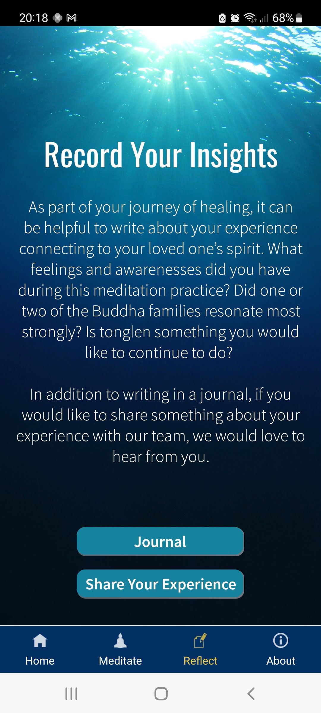 Healing After Death app insights