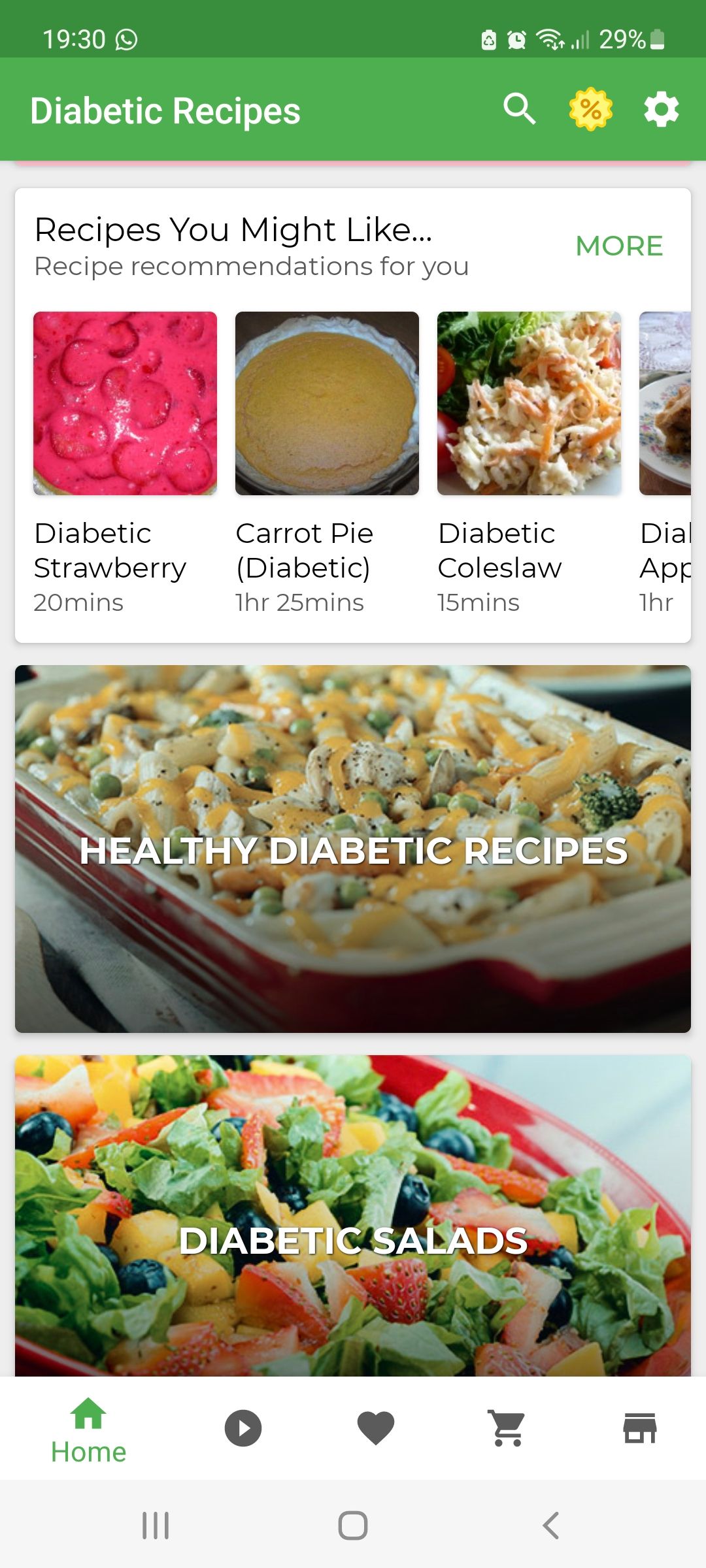Healthy Diabetic Recipes