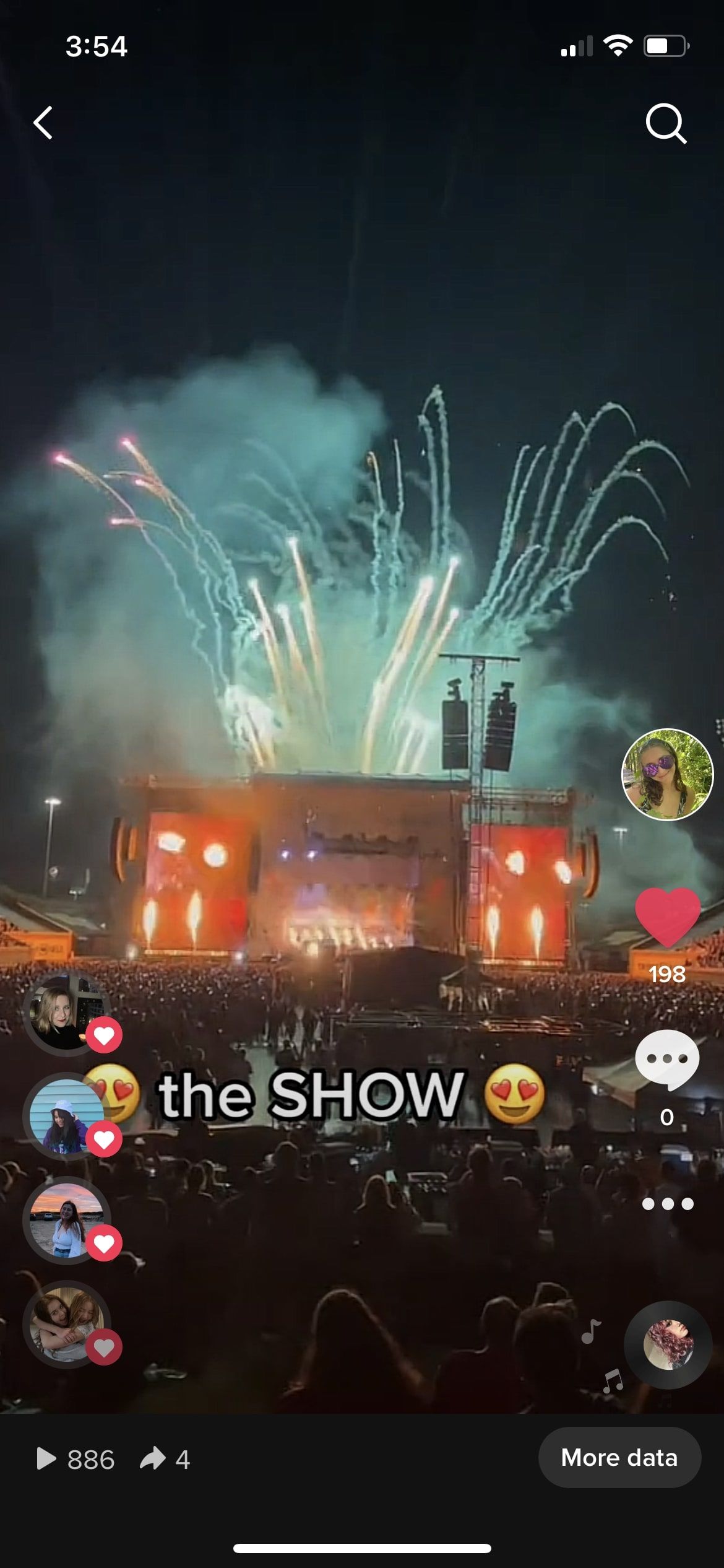 Screenshot of a TikTok video eligible for promotion