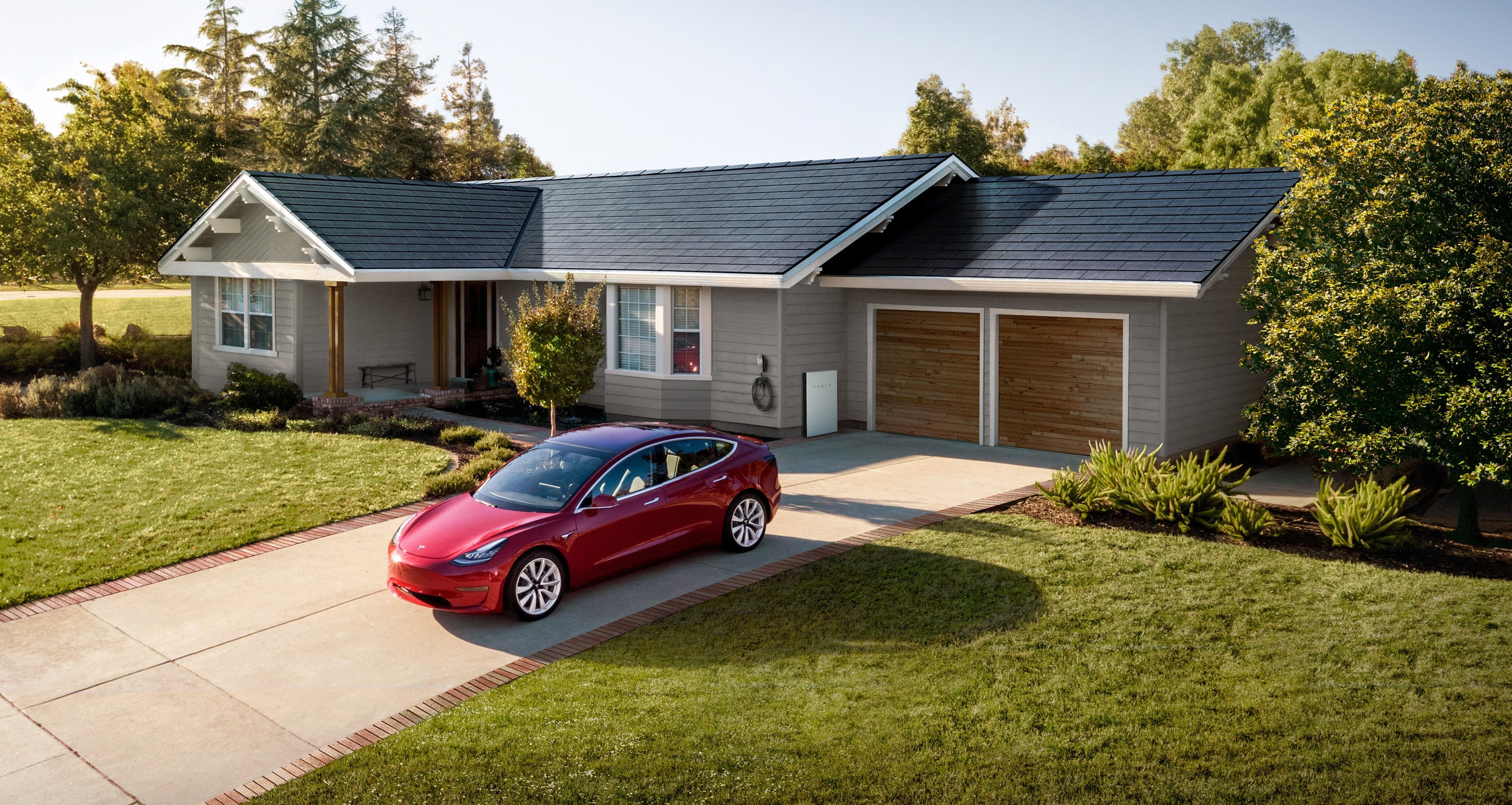 Image of Tesla solar roof