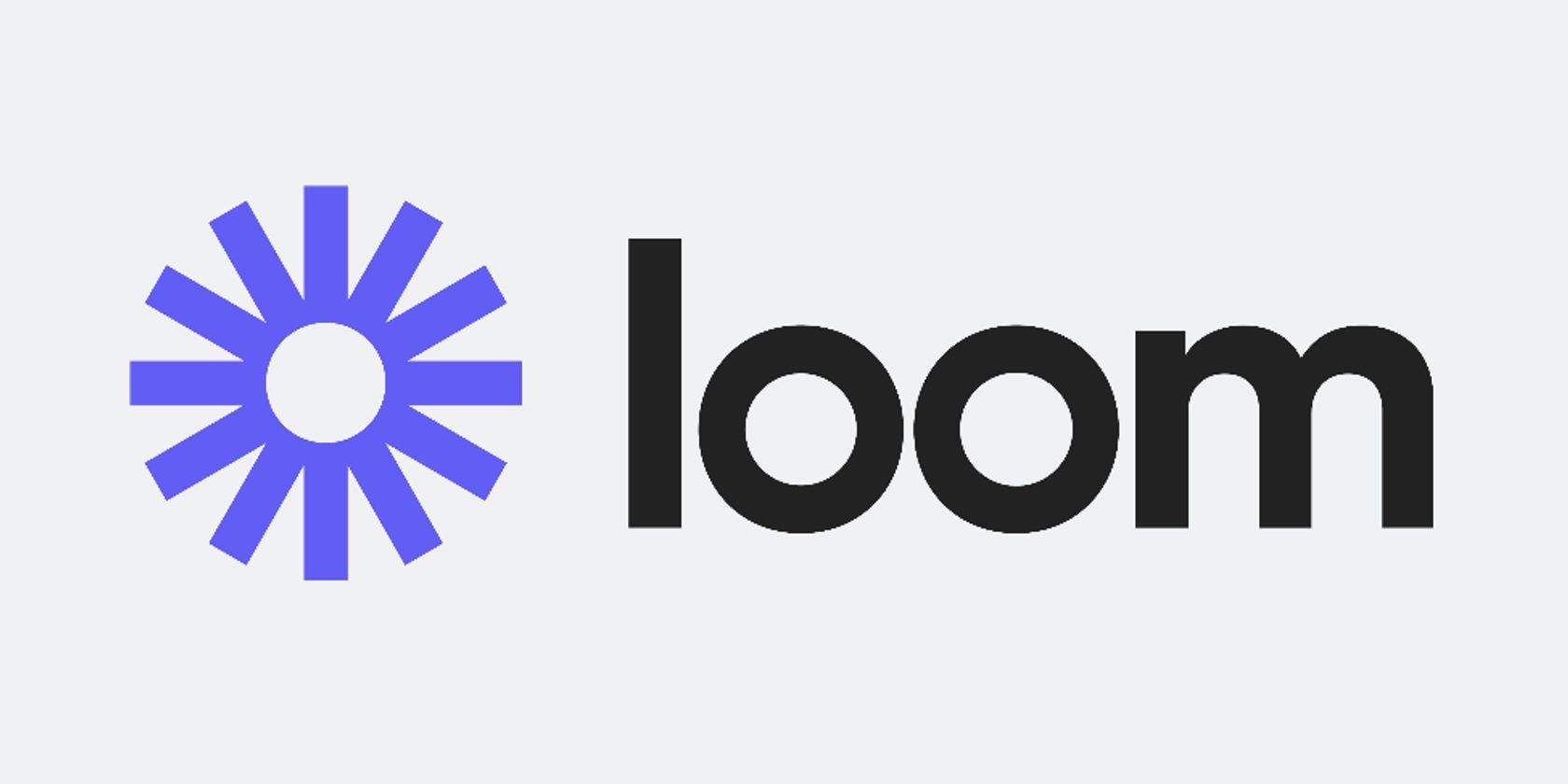 Loom app logo on a white background