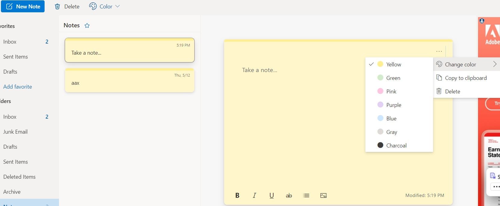 How to Use Sticky Notes With Outlook for Better Emails