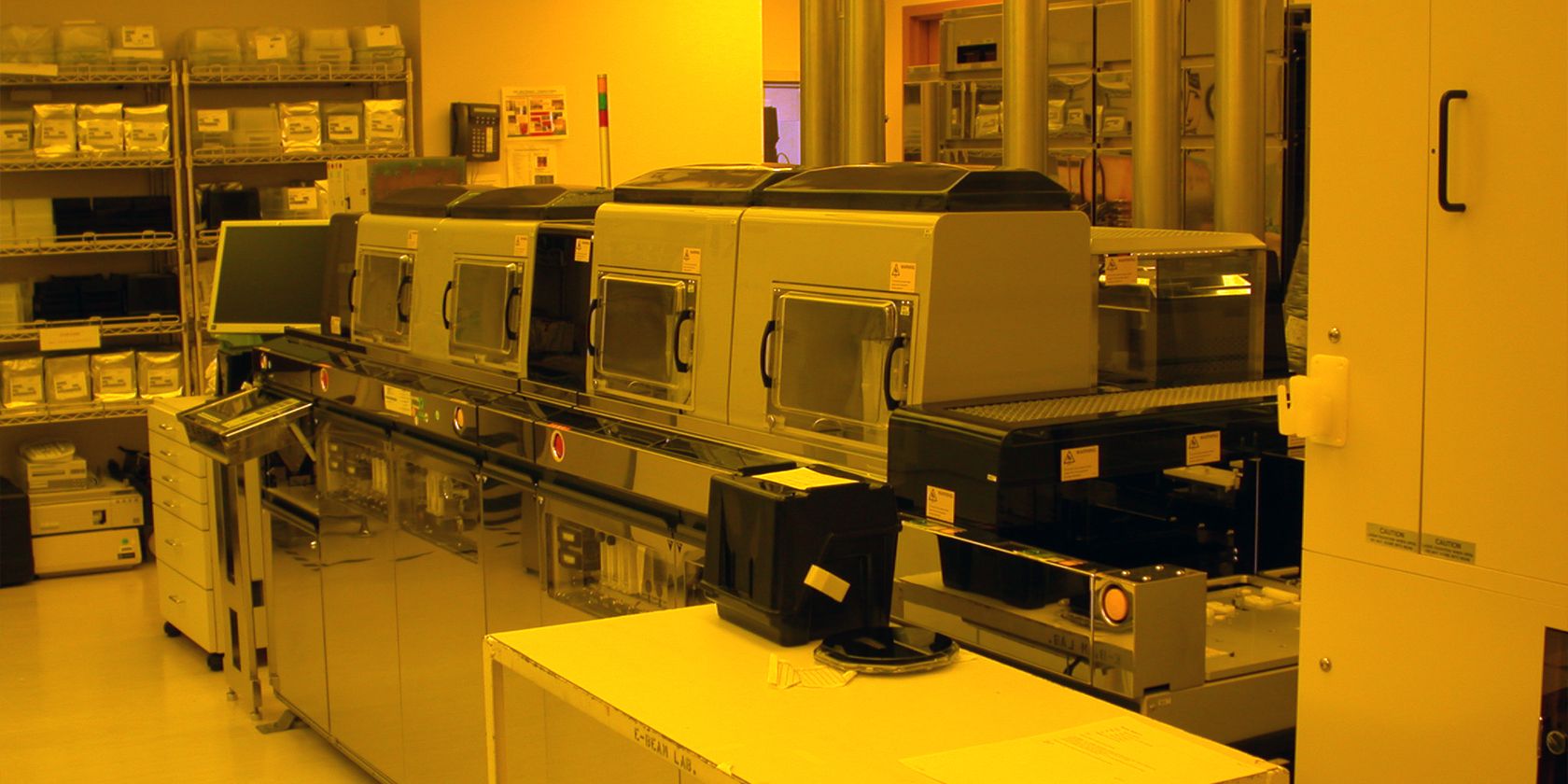 Photolithography Machines in a Laboratory