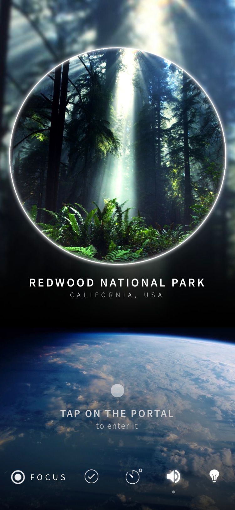Portal Immersive Escapes app Redwood National Park