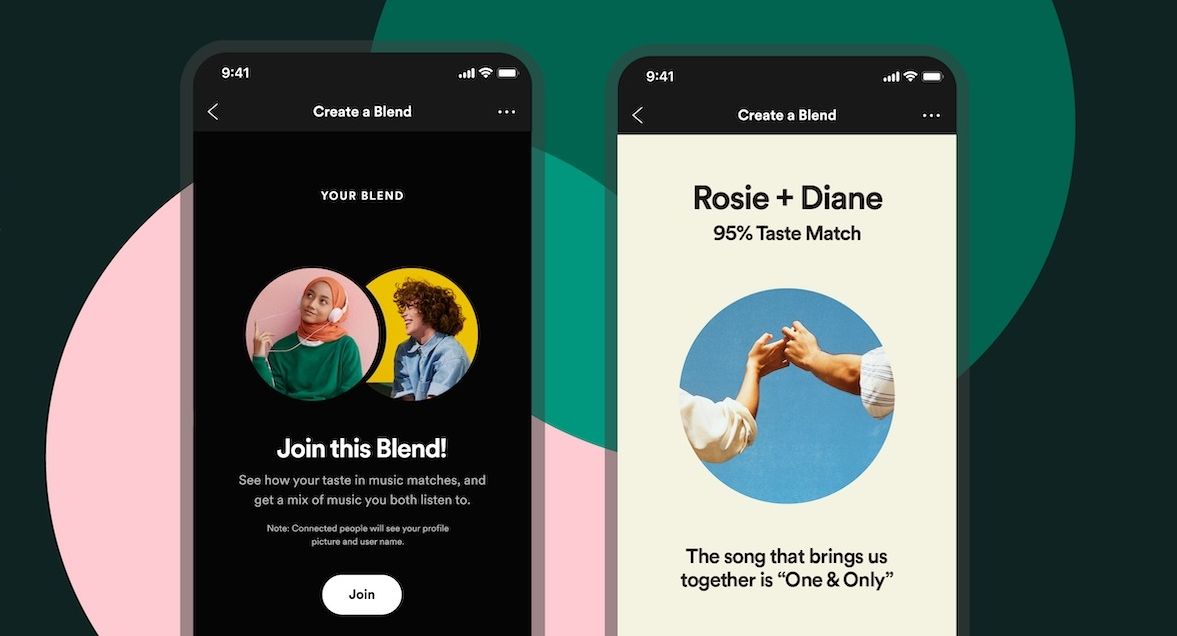 Spotify's Blend feature