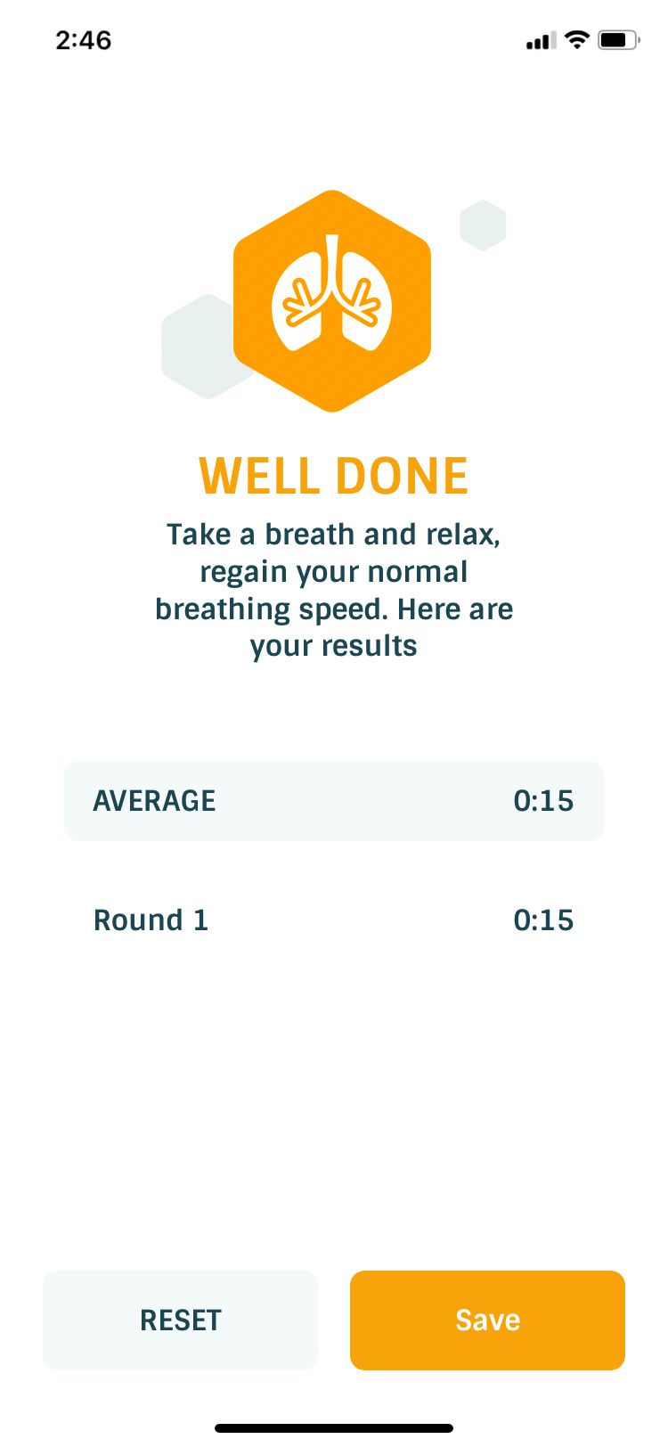 Wim Hof Method breathing session results