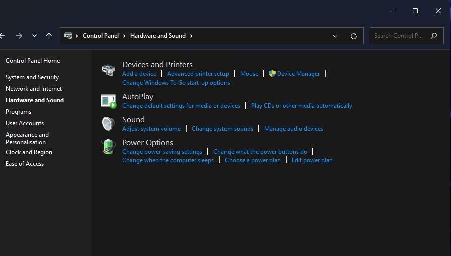 گزینه Adjust system volume