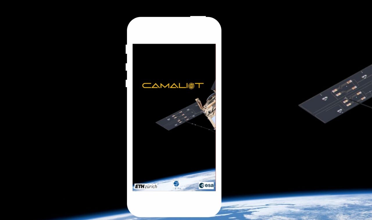 Camaliot app on mobile mockup