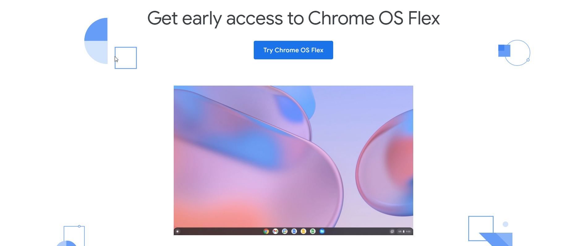 Chrome OS Flex website