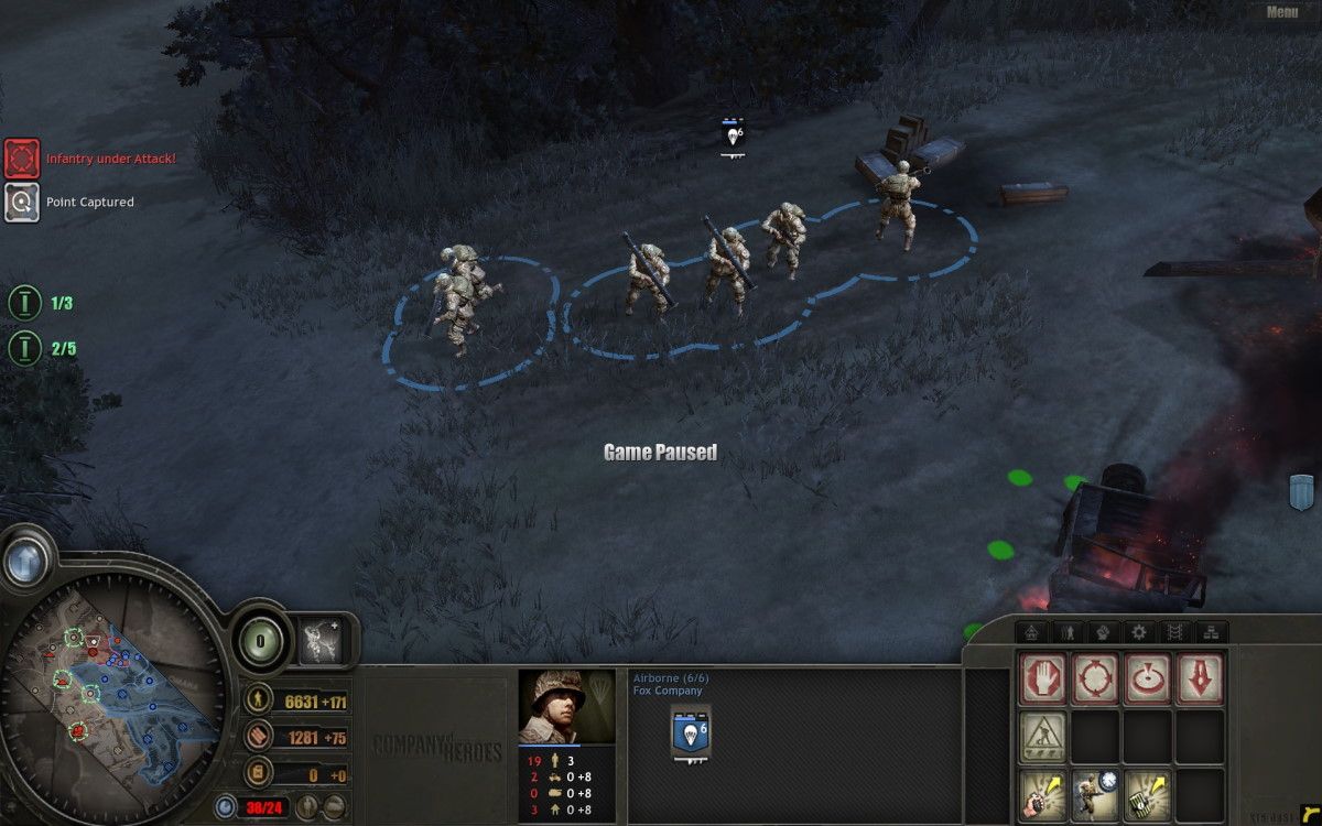 An in-game image from Company of Heroes 2