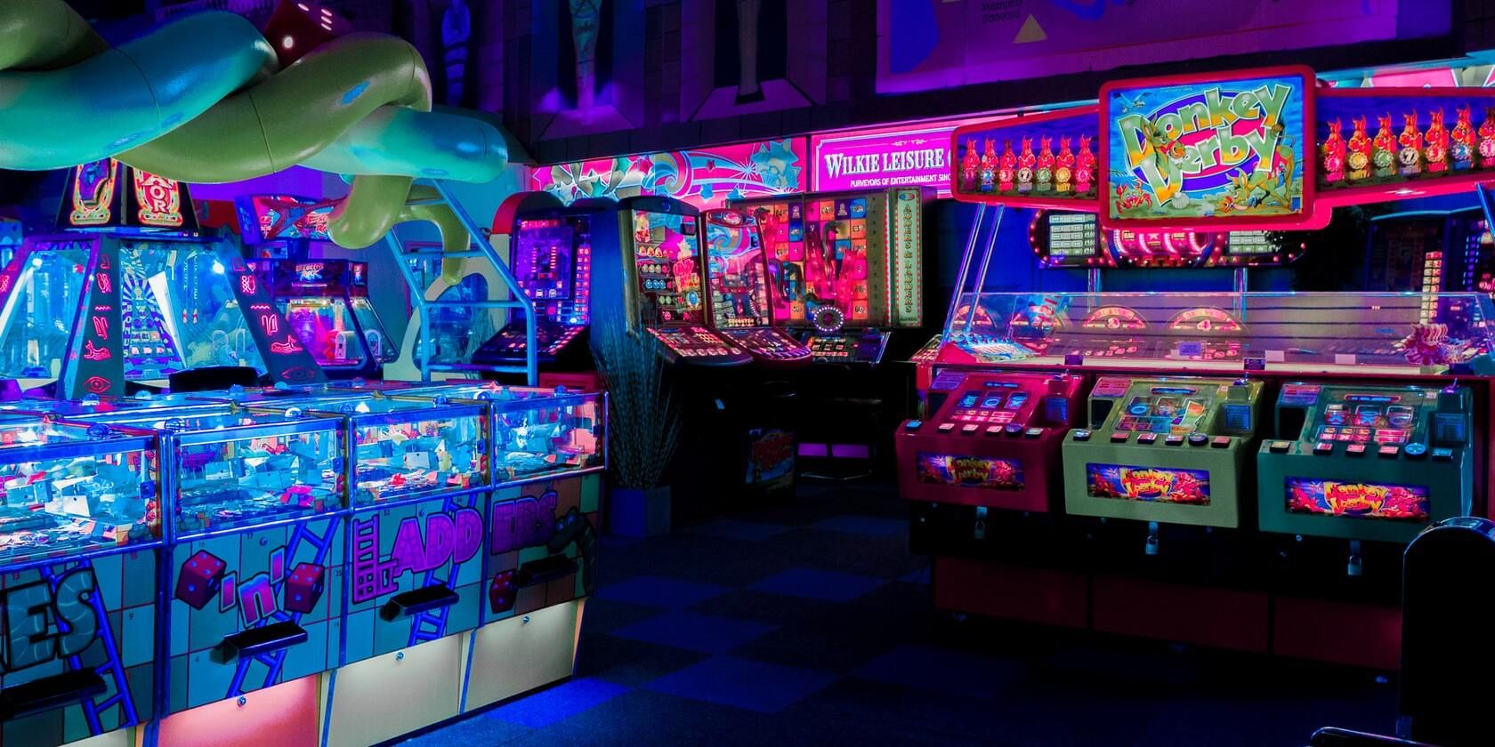 Image of arcade machines 