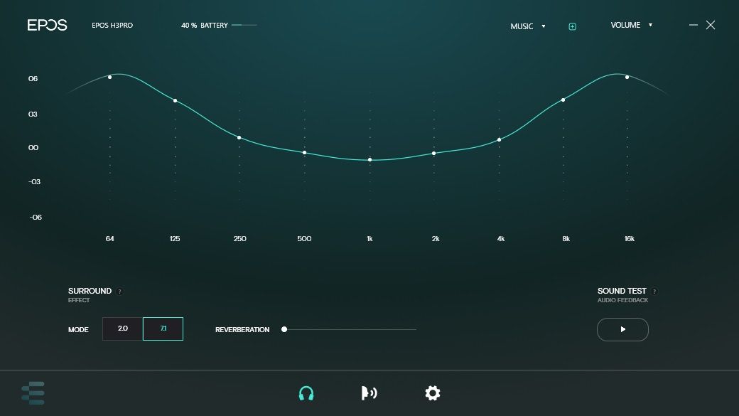 مجموعه بازی epos h3pro معادله هدفون هیبریدی