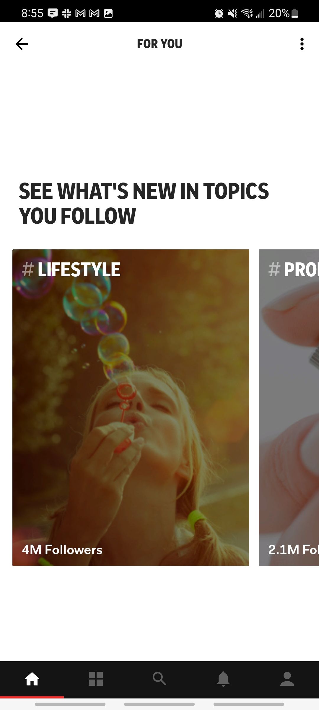 flipboard app see what's new in topics you follow