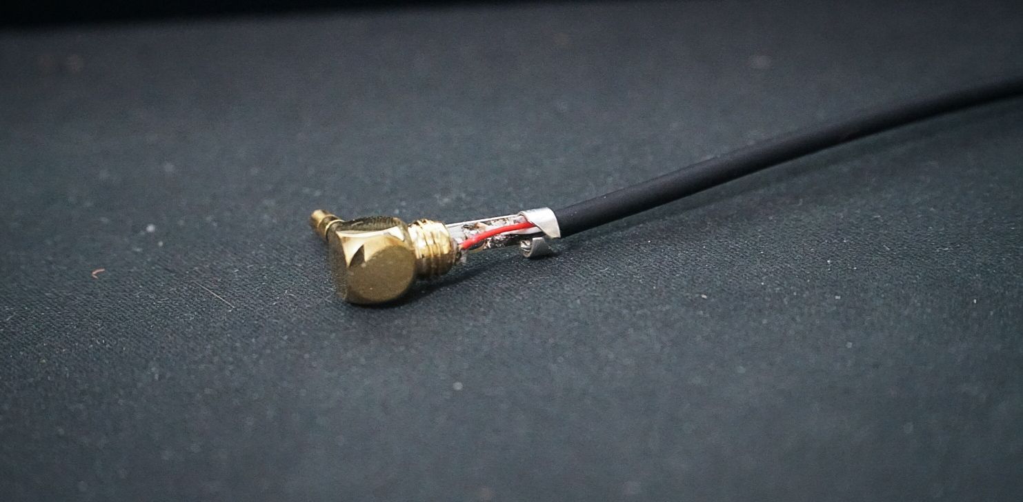 headphone ring and tip soldered