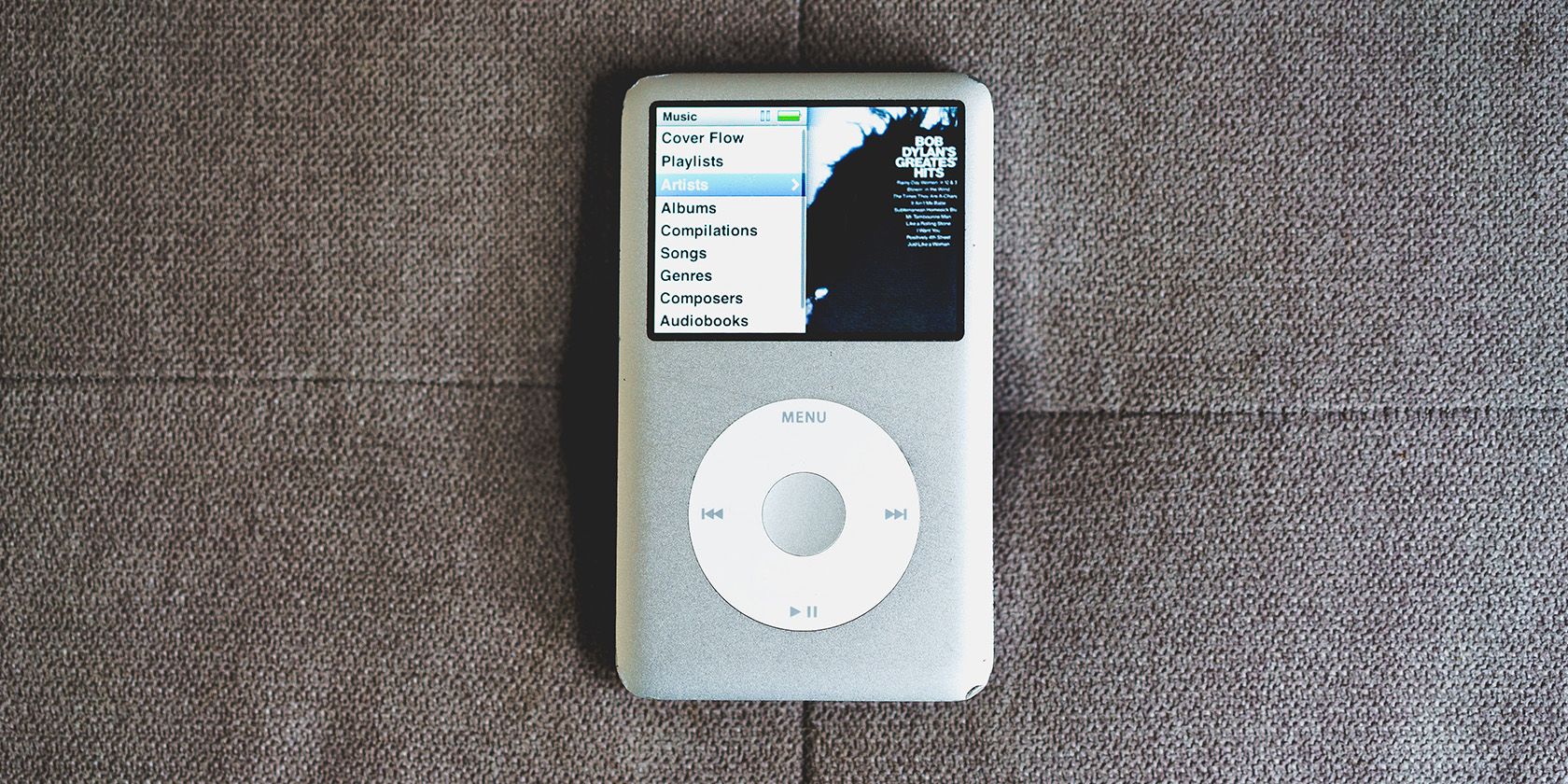 iPod on fabric