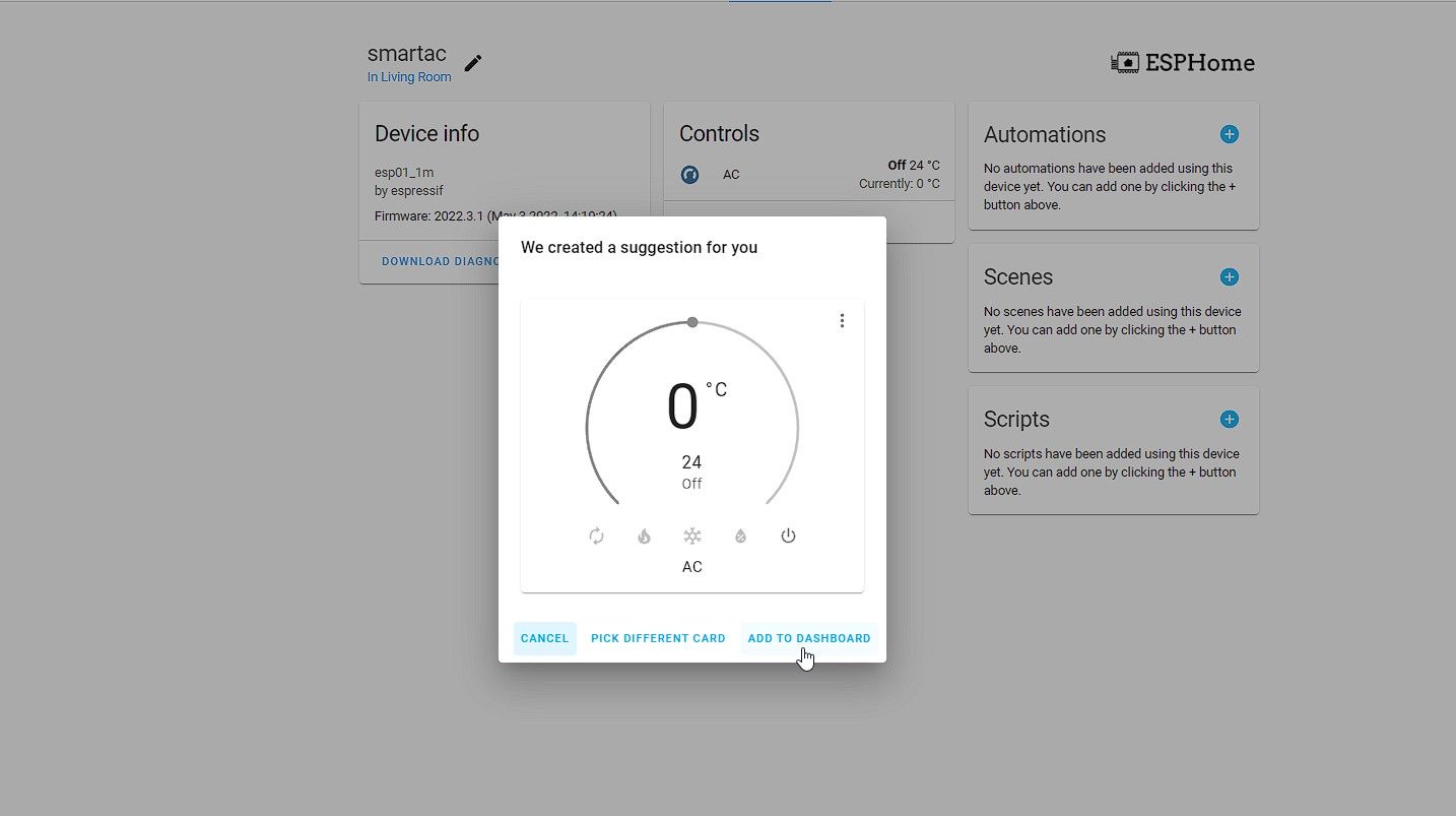 intuitive ac control panel convert traditional ac smart