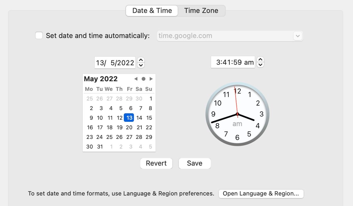 5 Ways to Fix the Wrong Date and Time on a Mac