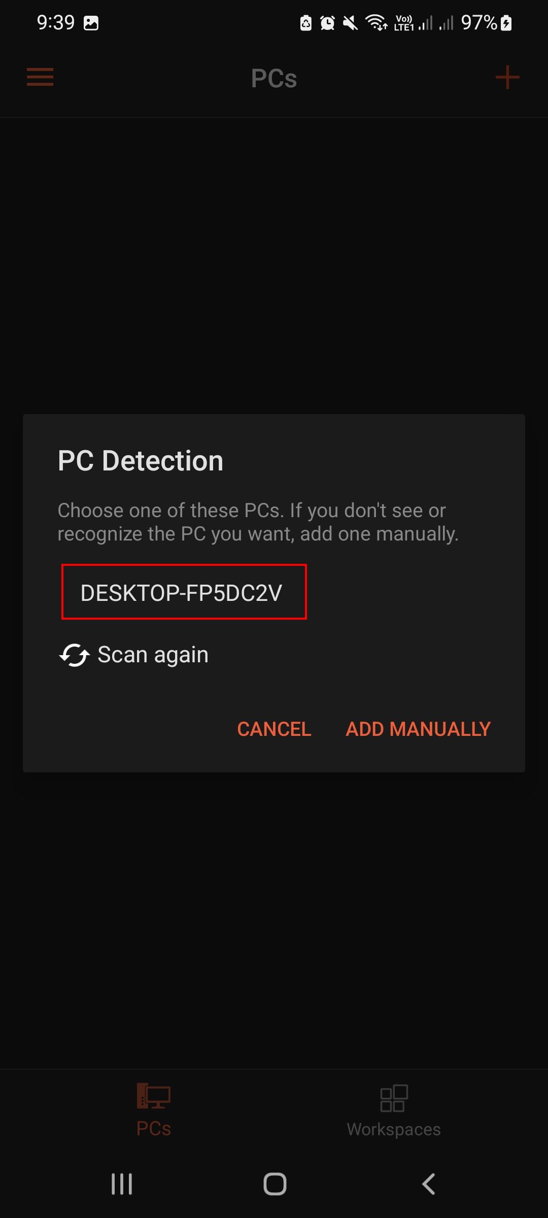 Select PC