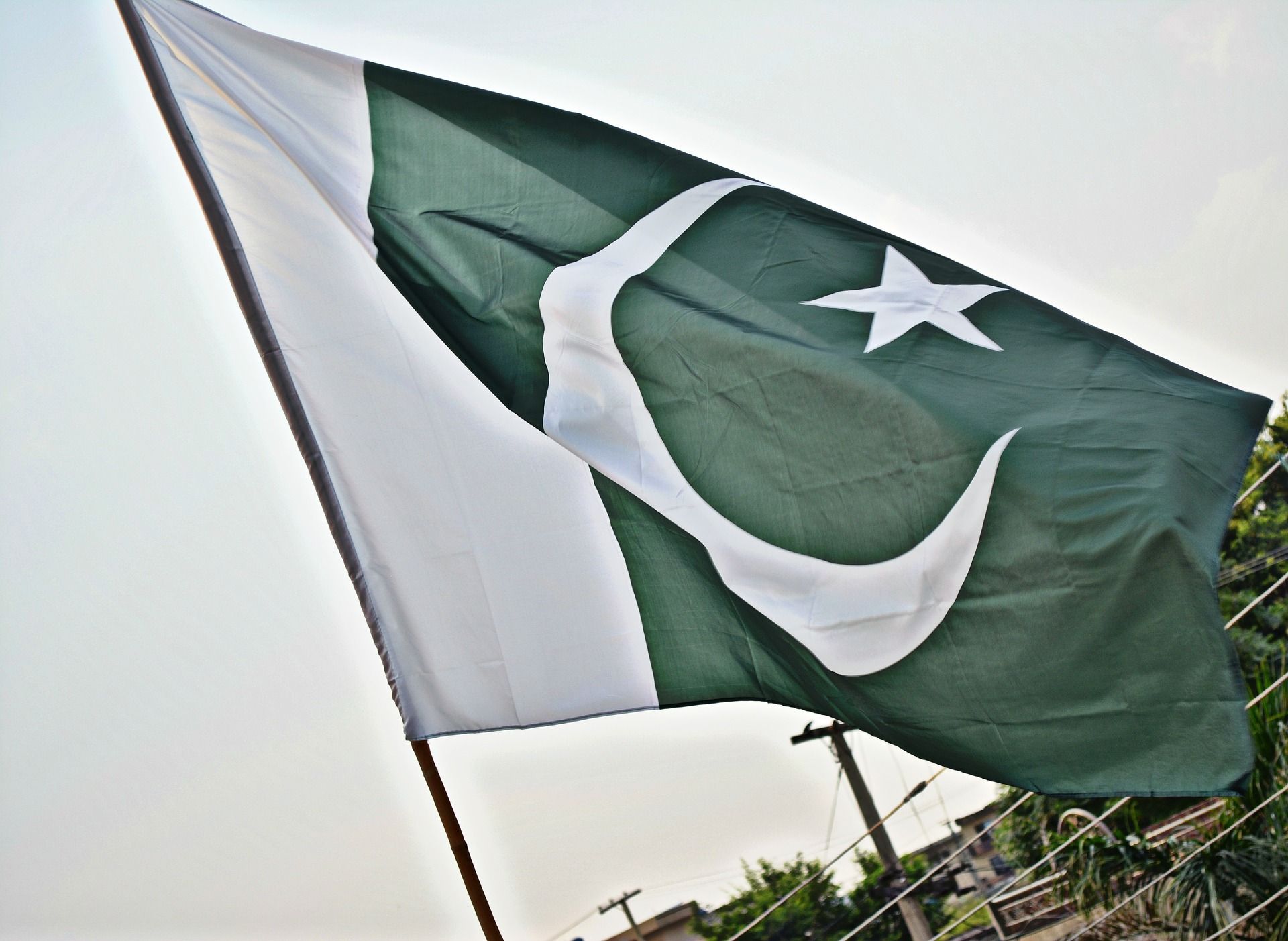 foto de la bandera de pakistán
