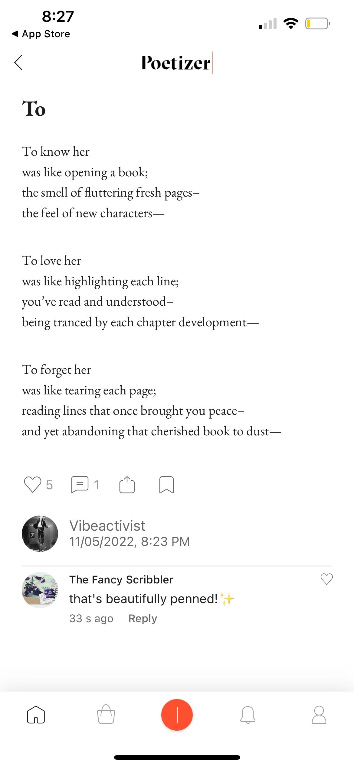 شعر منتشر شده در اپلیکیشن شاعر