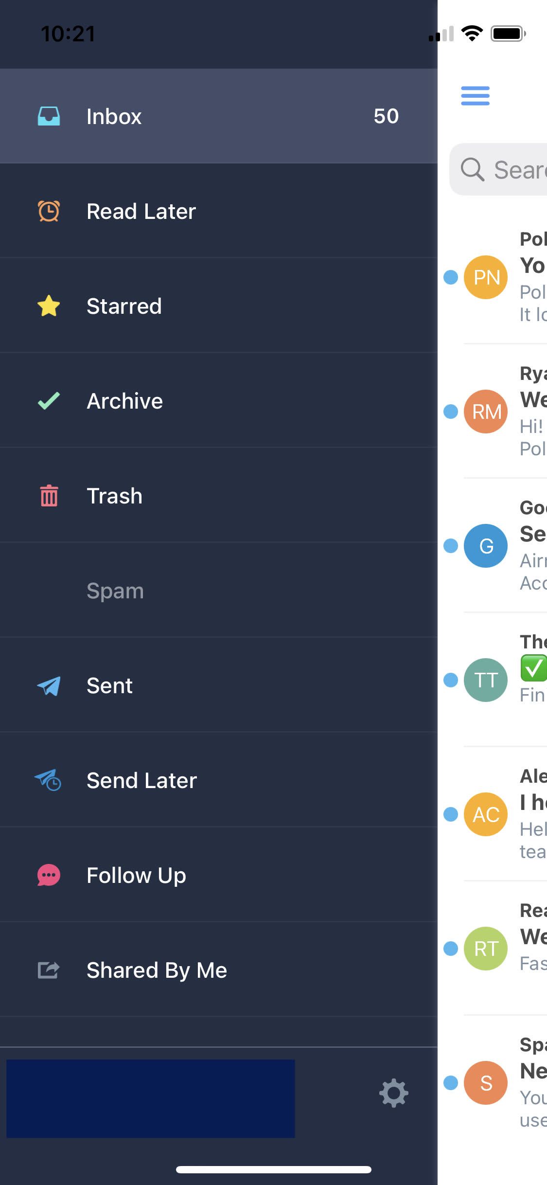 polymail features