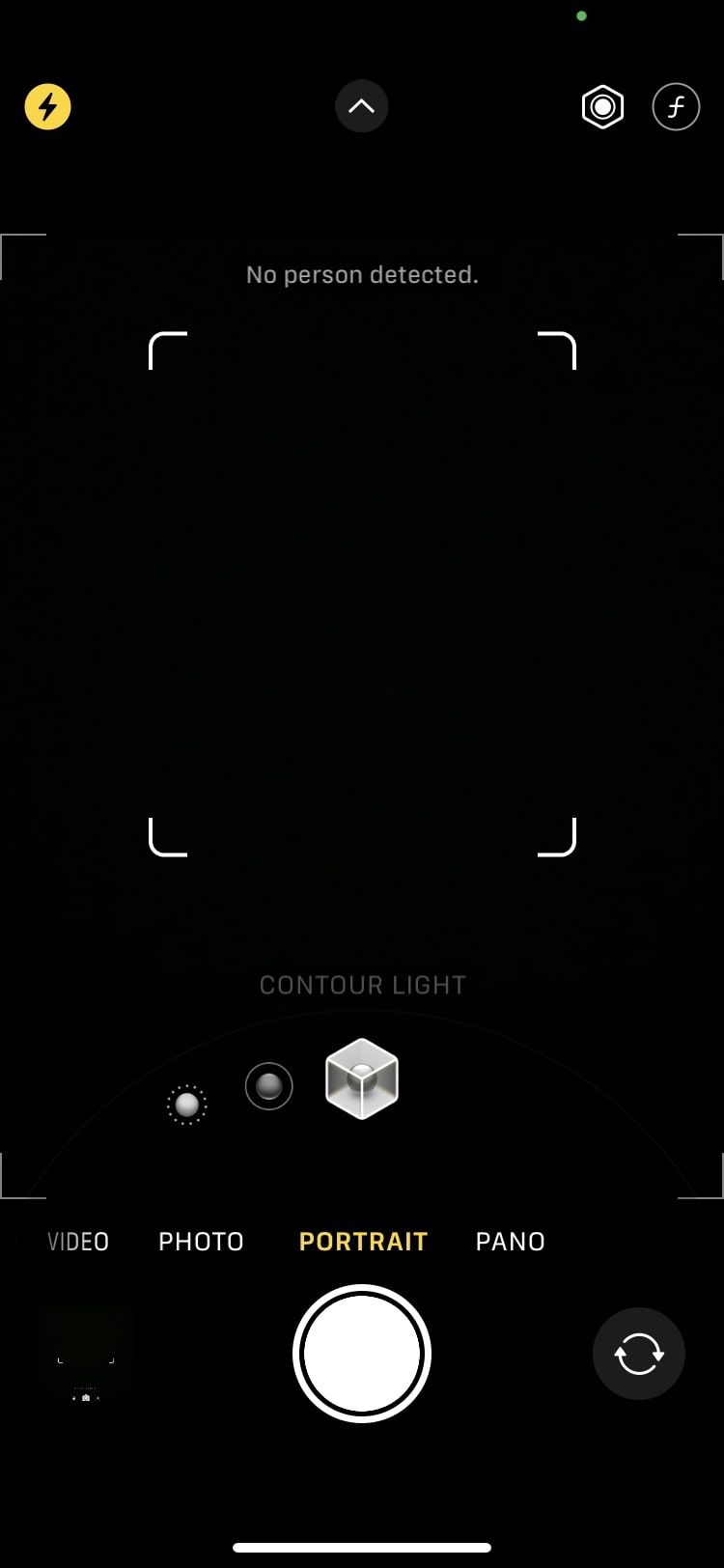 portrait mode contour light