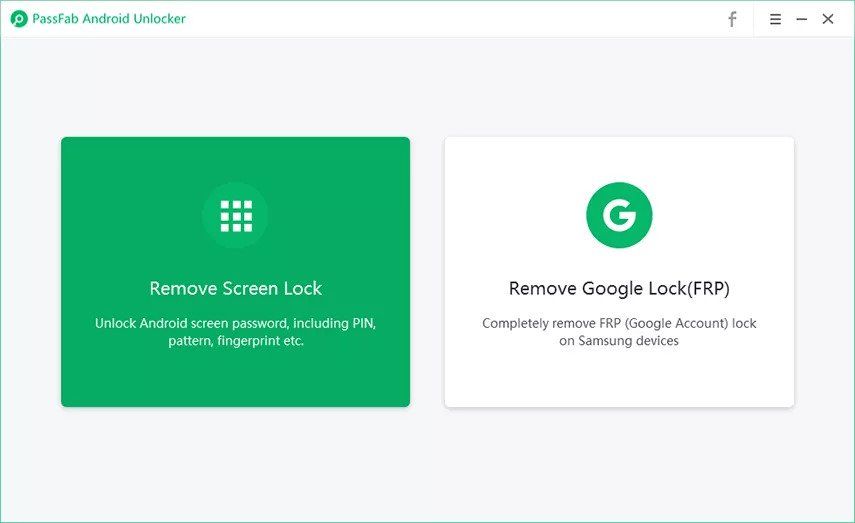 حذف صفحه قفل با PassFab