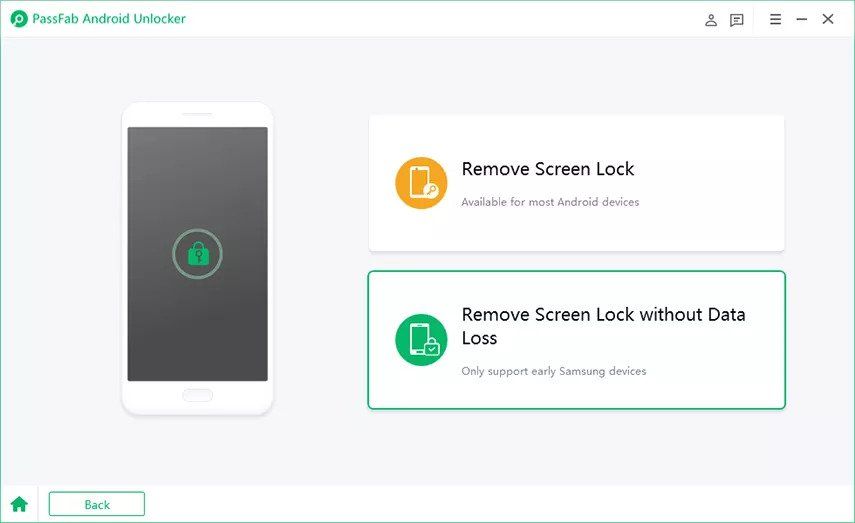 حذف قفل صفحه بدون PassFab