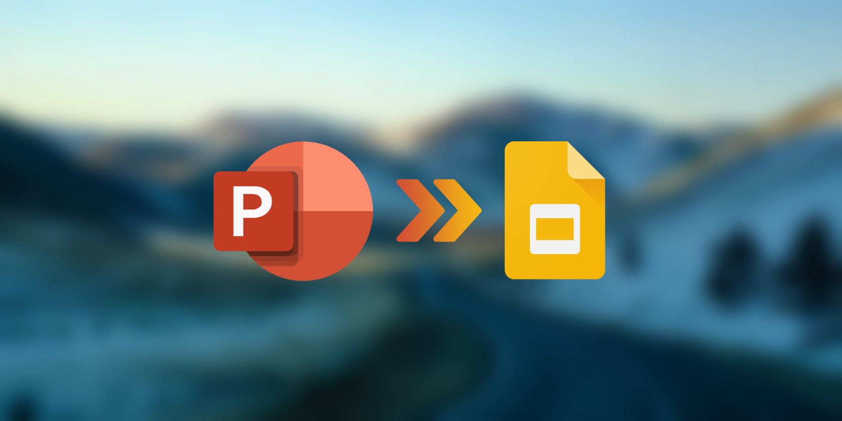 Google Slides and PowerPoint logos