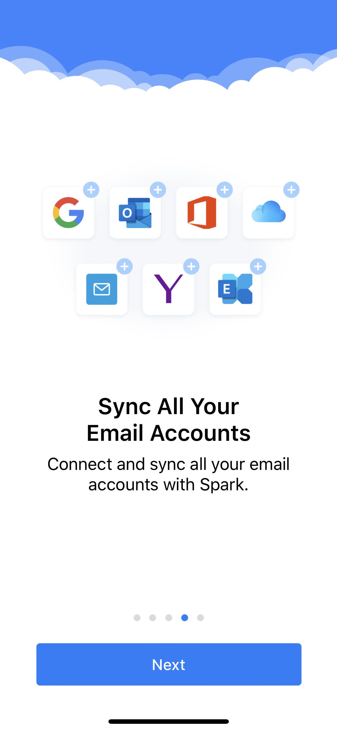 spark email accounts