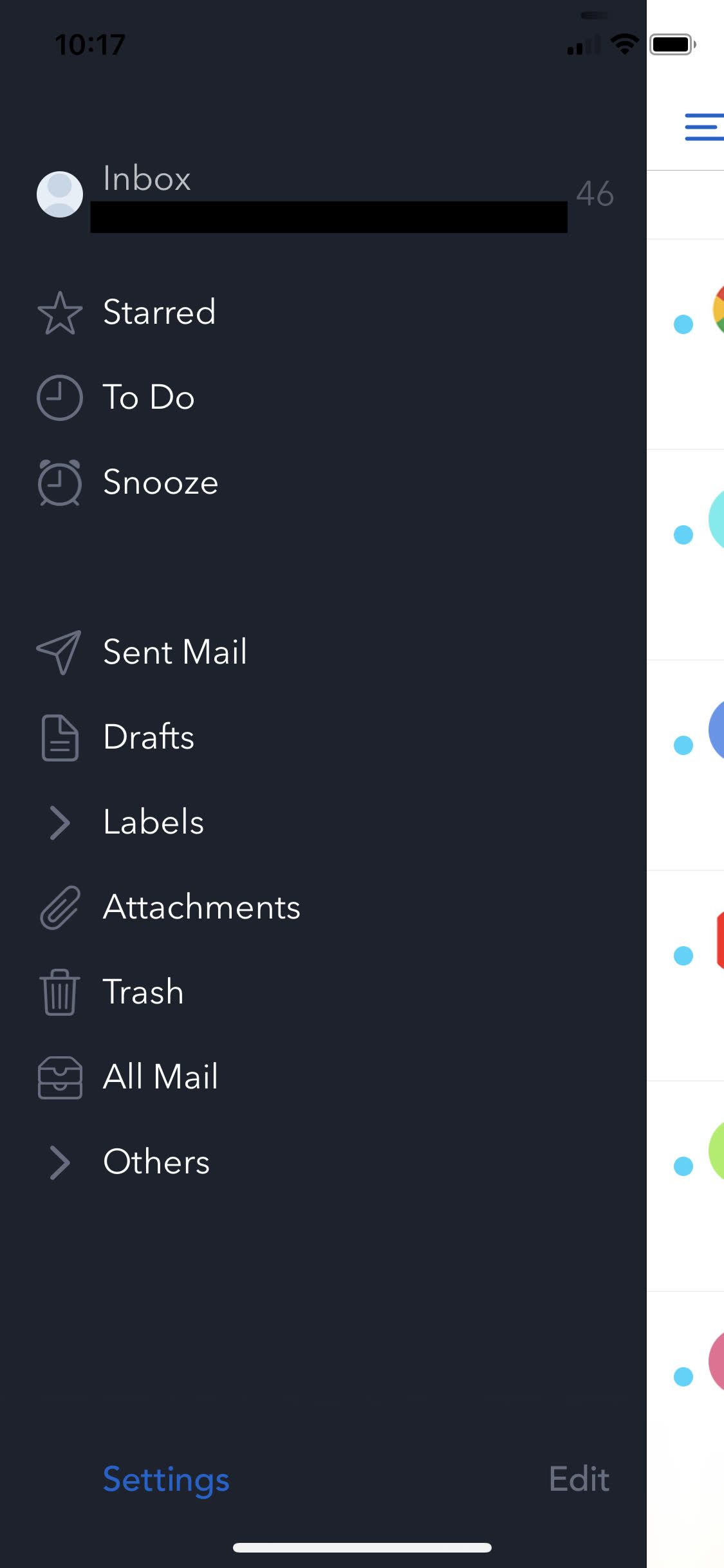 spark email features