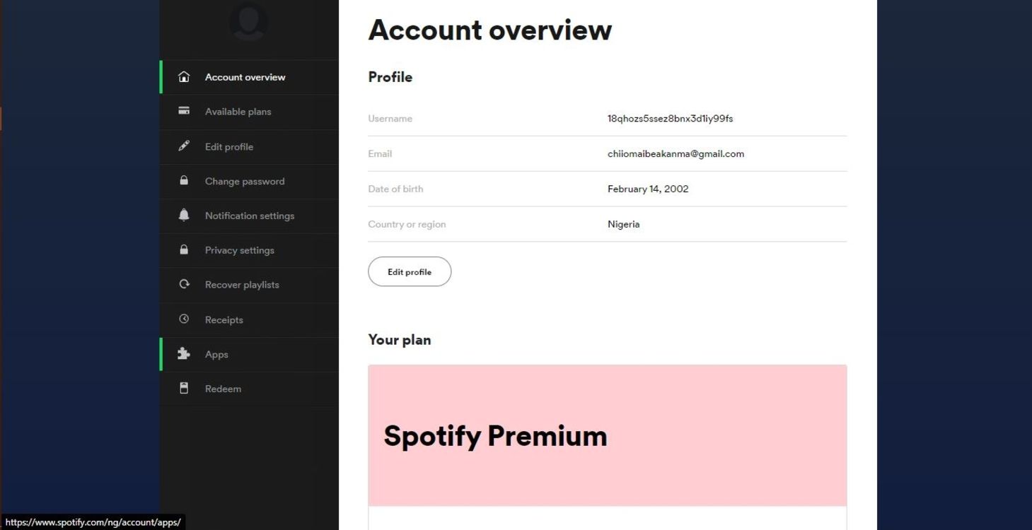 how to check spotify stats