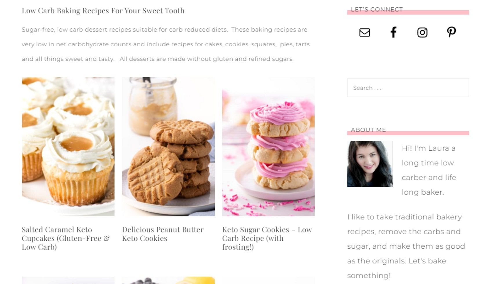 sugar free sprinkles blog website