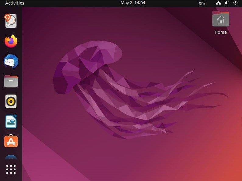 ubuntu desktop environment
