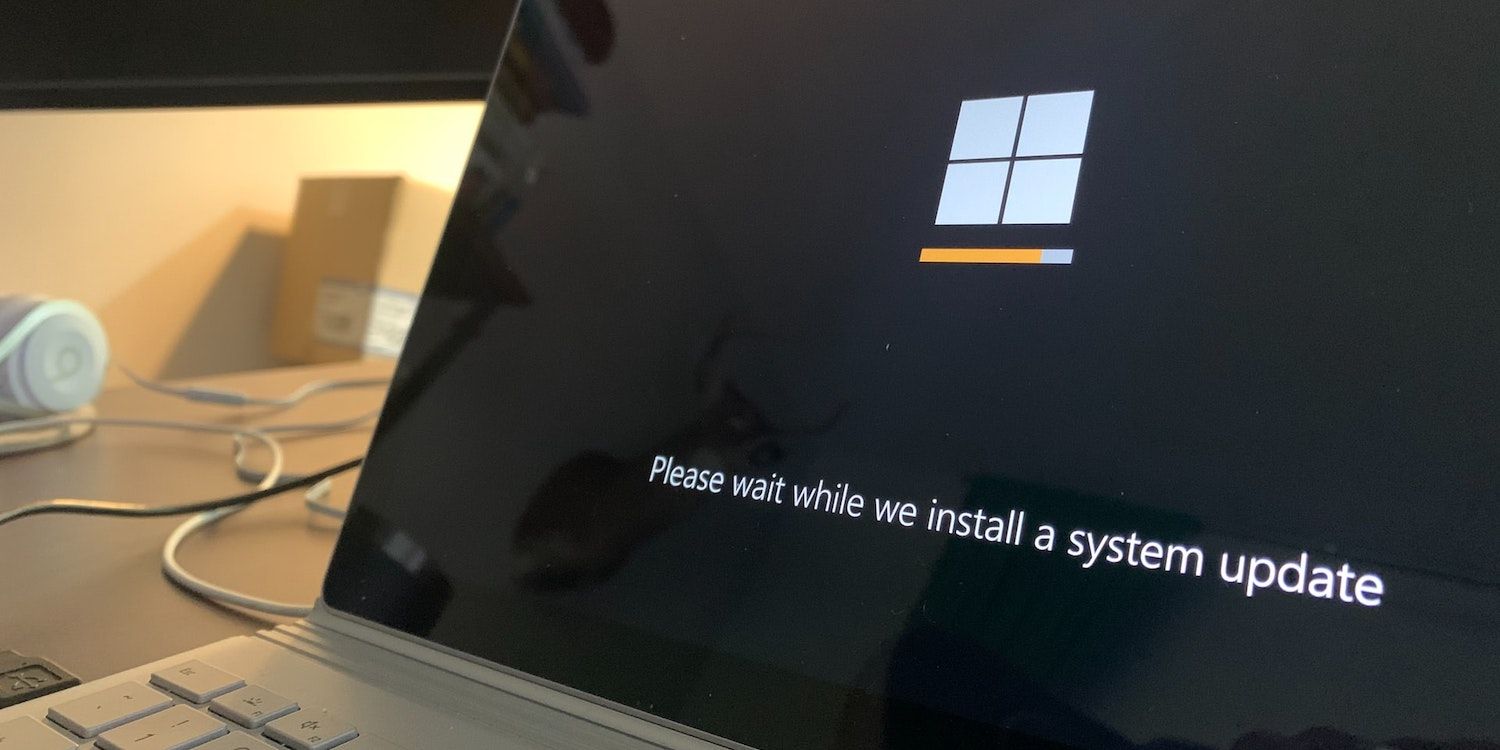 windows update screen