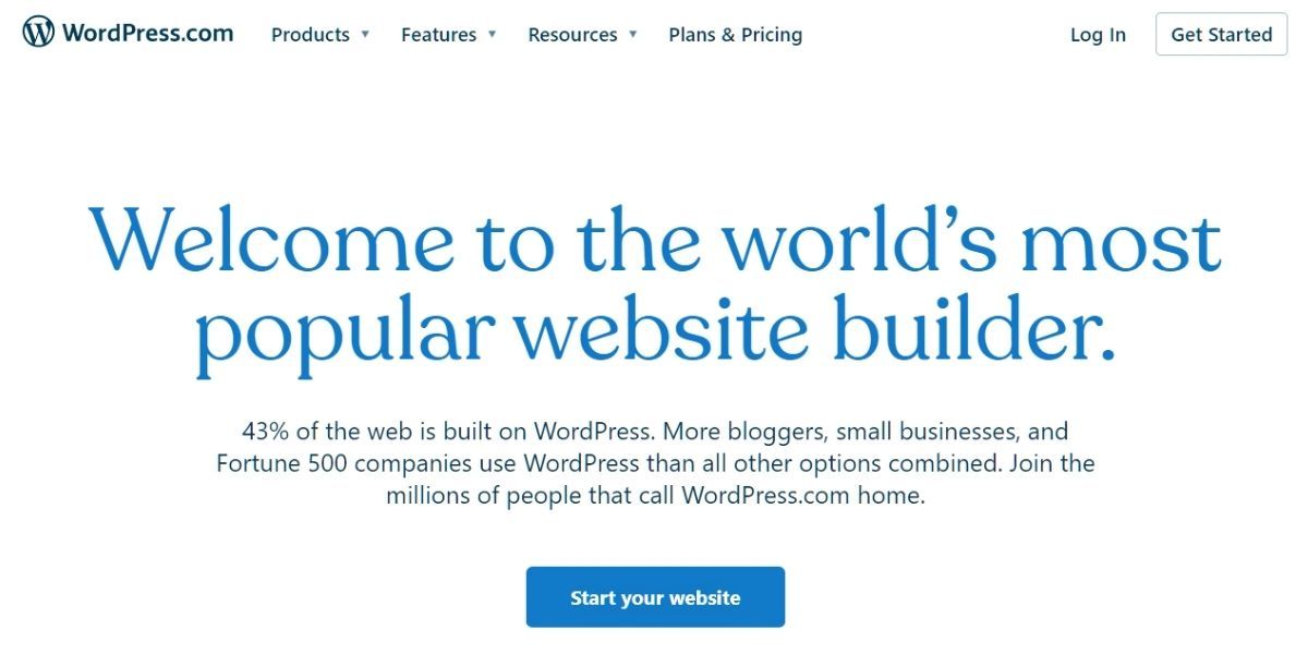 wordpress.com website