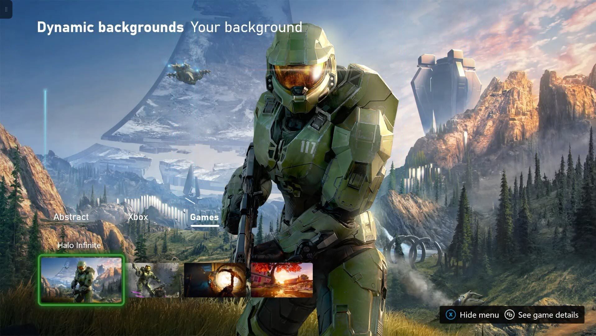 Xbox Halo Infinite Background
