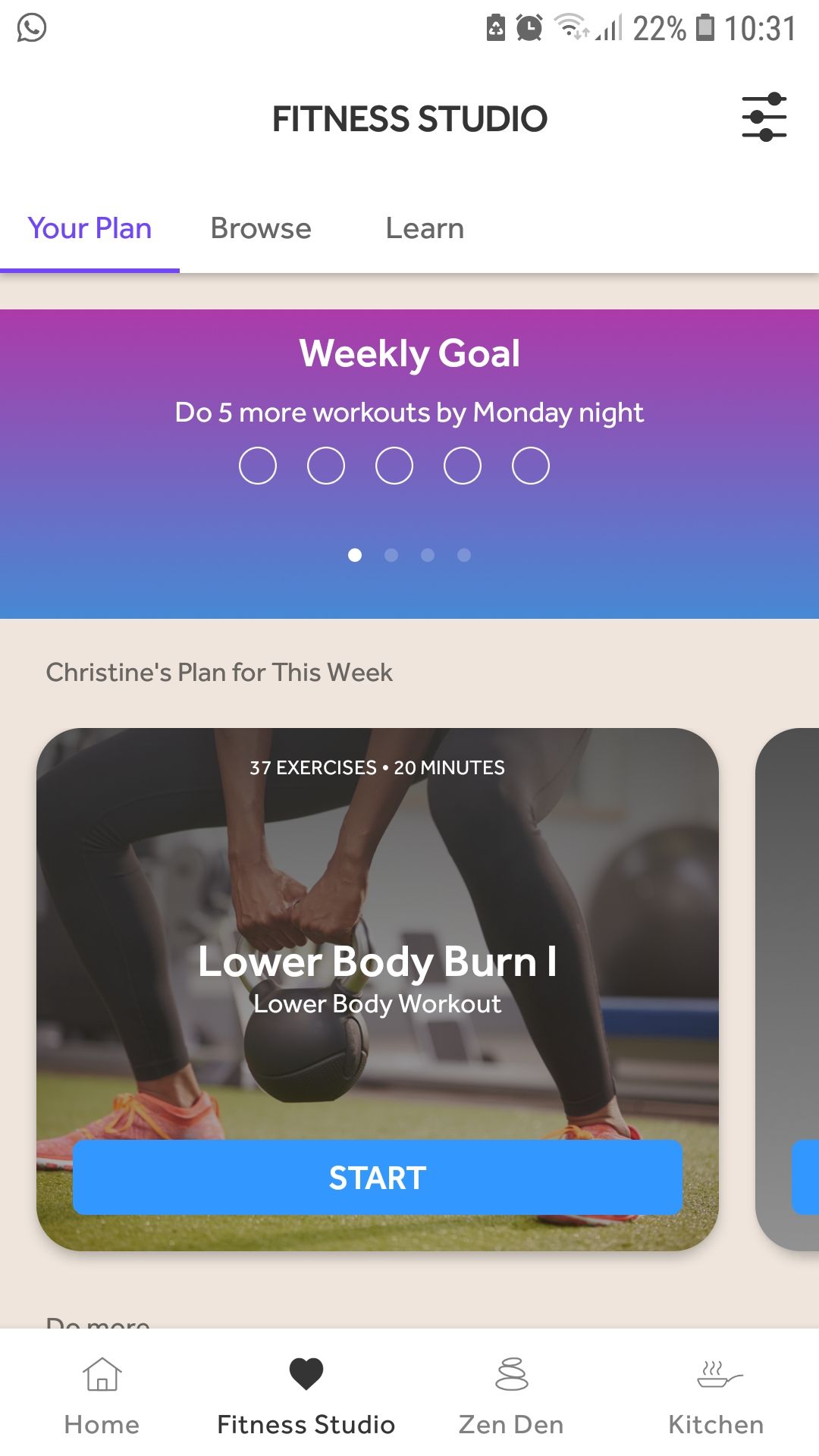 Baby2Body mobile prenatal exercise app fitness studio