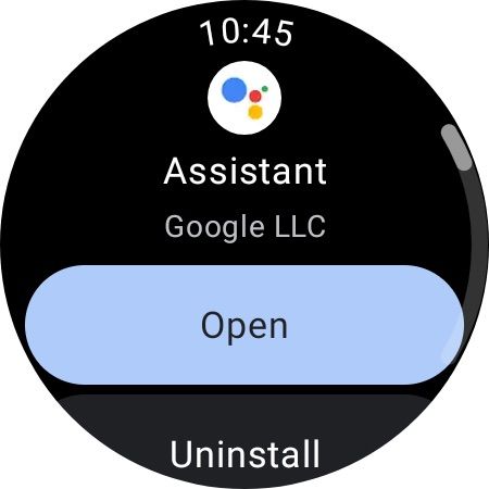 Galaxy Watch Google Assistant