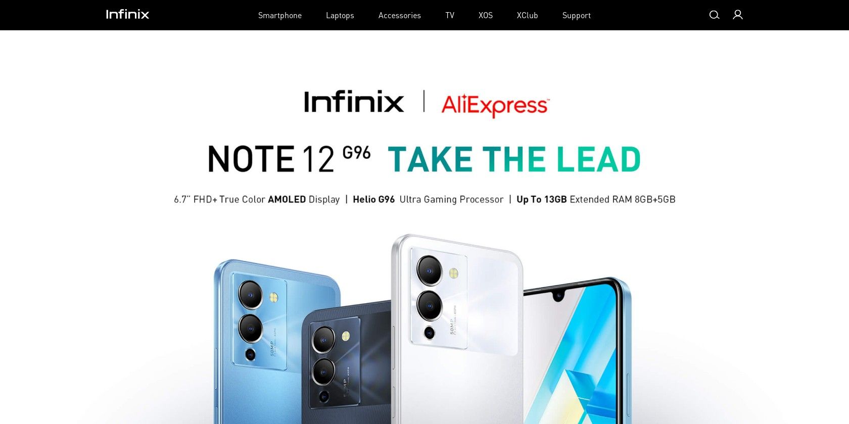 Infinix smartphone brand