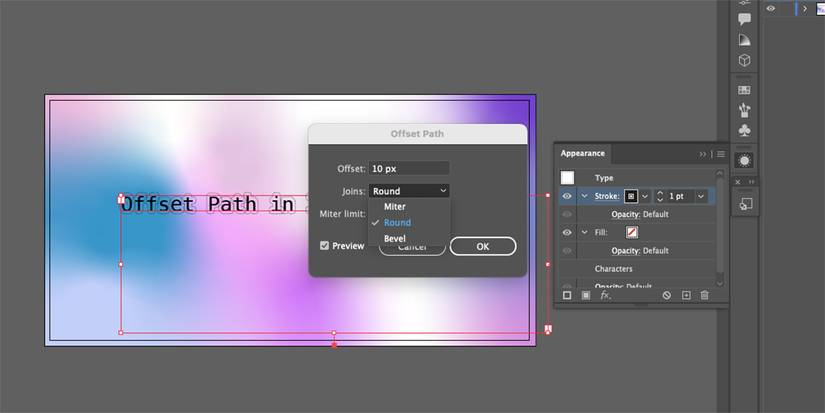 5 Simple Steps to Create Editable Offset Text in Adobe Illustrator