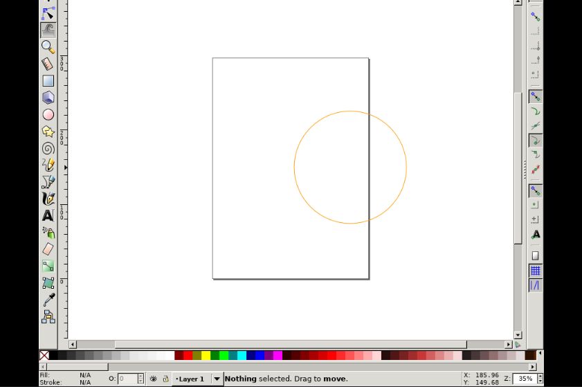 Programme de dessin Inkscape pour Chromebook