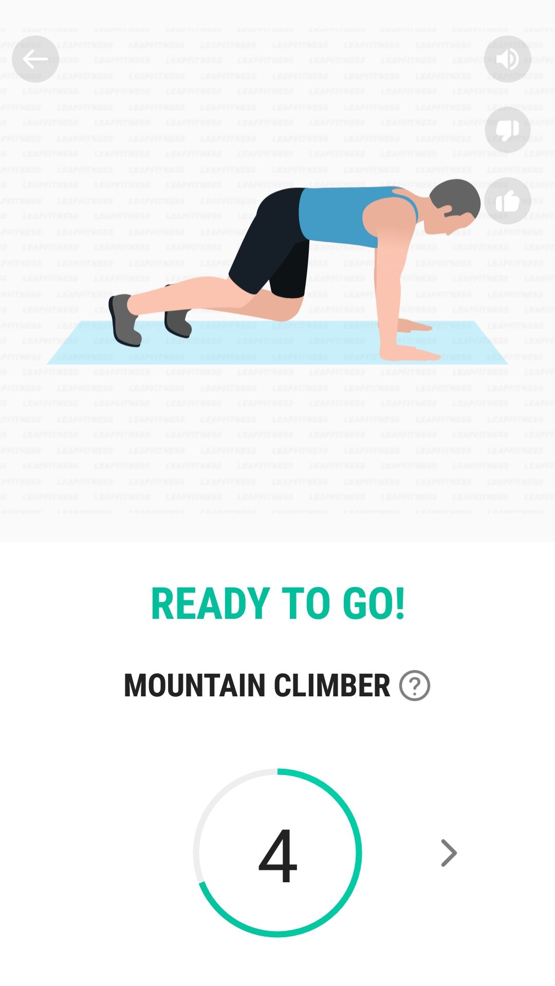 Lose Weight App for Men mobile fitness app mountain climbers