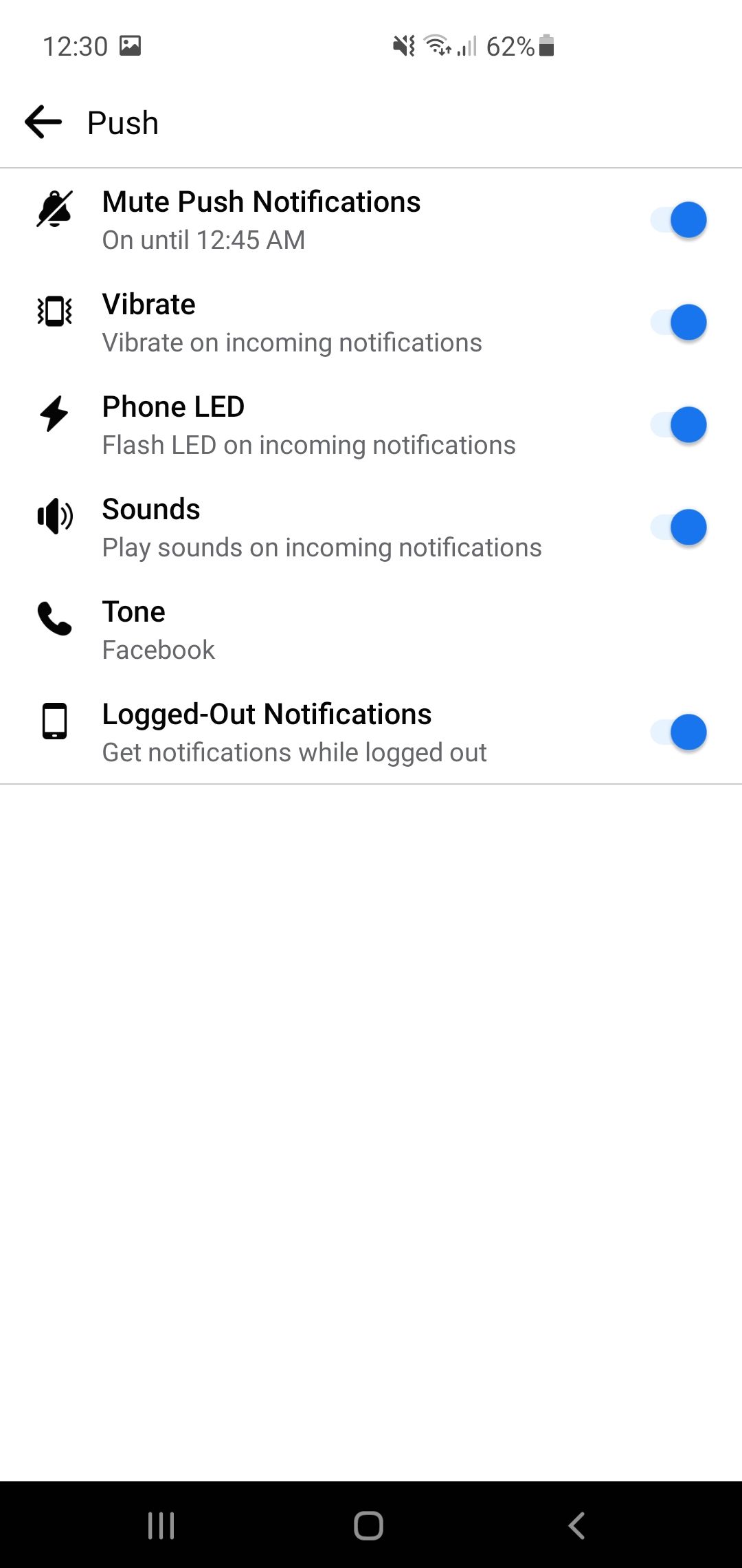 comment mettre les notifications facebook en silencieux