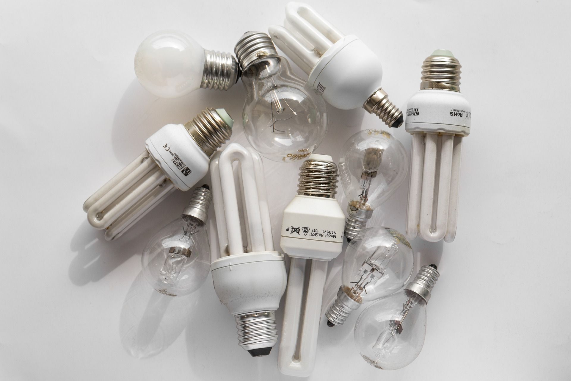 Old light bulbs