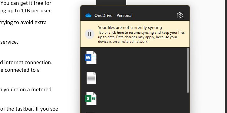 OneDrive Files Are Not Syncing